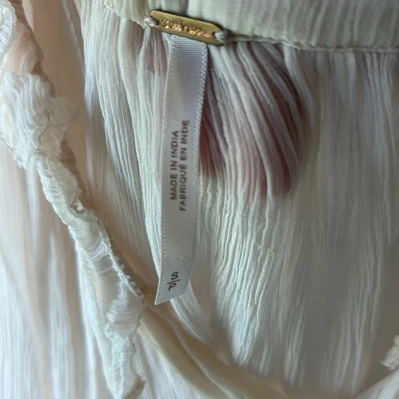 Free People Long Sleeve Sheer Top - Picture 3 of 4